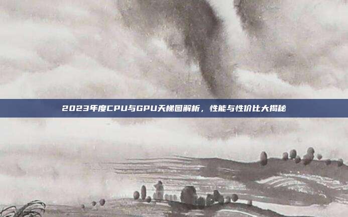 2023年度CPU与GPU天梯图解析，性能与性价比大揭秘