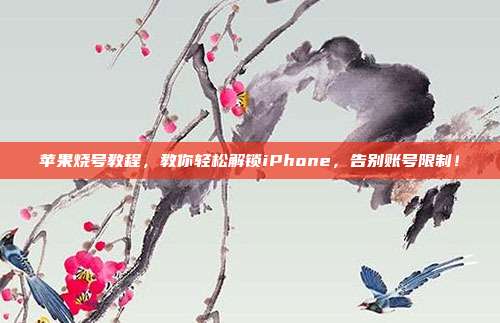 苹果烧号教程，教你轻松解锁iPhone，告别账号限制！