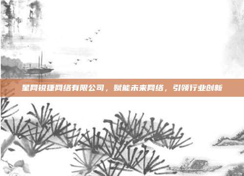 星网锐捷网络有限公司，赋能未来网络，引领行业创新